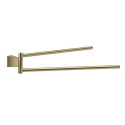 TONALE TOWEL HOLDER JOINTED MATT GOLD