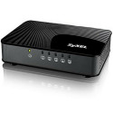 Настольный коммутатор ZyXEL GS-105SV2 LAN Чёрный - Gigabit (RJ45) x 8