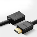 Ugreen HD107 10141 HDMI (Male) / HDMI (Female) 4K Cable 1m - Black