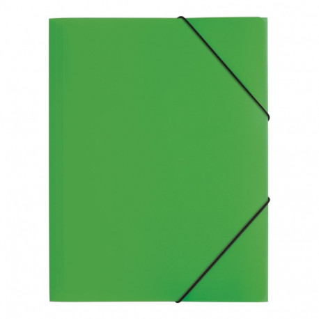 Kummiga mapp A4, roheline, PP plast, Pagna
