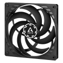 ARCTIC P14 SLIM PWM PST case fan, 4-pin, 140mm, narrow, black