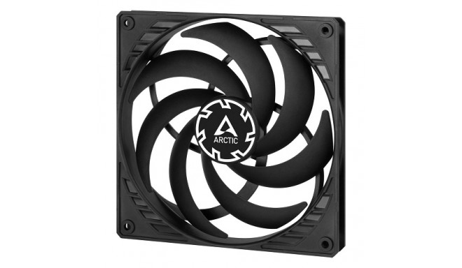 ARCTIC P14 SLIM PWM PST case fan, 4-pin, 140mm, narrow, black