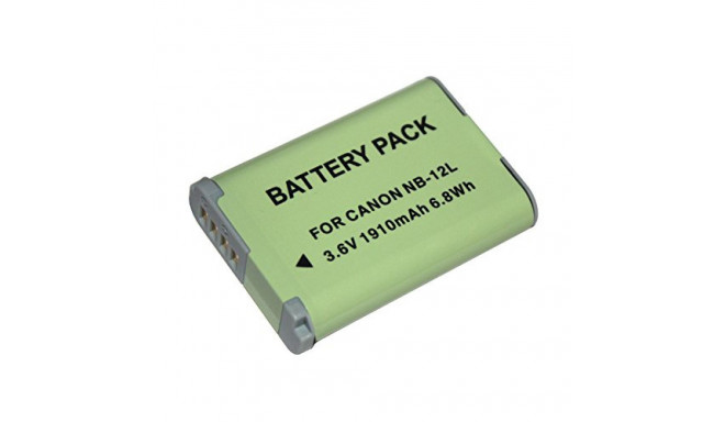 Replacement Battery Canon NB-12L, 1910mAh