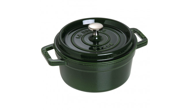 Staub ümmargune malmpott roheline 2,2 l