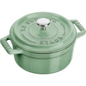 Staub Mini Round Cast Iron Pot - 250 ml, Mint