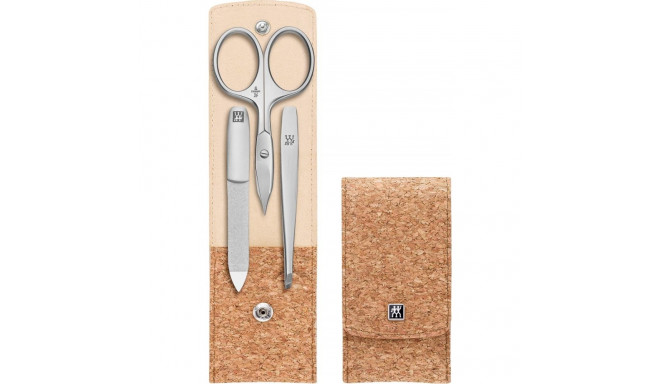 ZWILLING Twinox manicure set 97690-006-3 - cork case 3 pieces