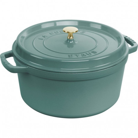 Staub ümmargune malmpott 6.7l, eukalüpt