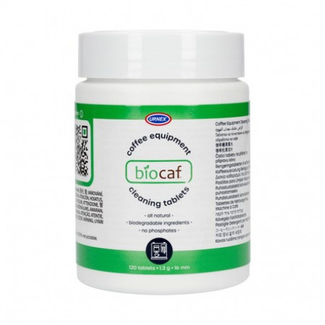 Urnex Biocaf puhastustabletid 120 tk