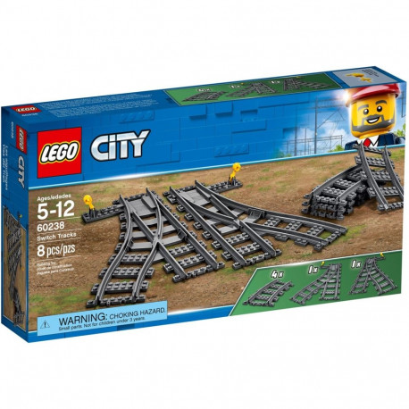 LEGO City rööbaste ristmikud 60238