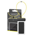 Baseus Let's Go Universal waterproof case for smartphones (black+yellow)