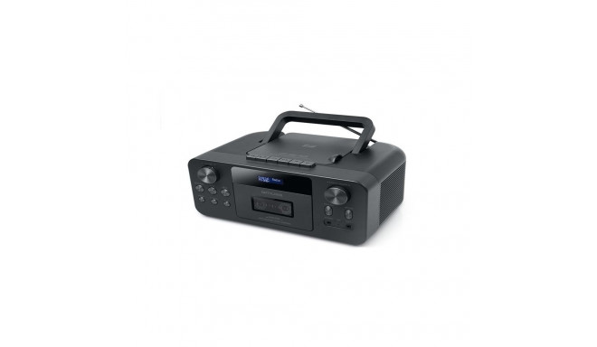 Muse | Portable CD Radio Cassette Recorder With Bluetooth | M-182 DB | AUX in | Black