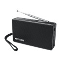 Muse | M-030R | 2-band portable radio | Black