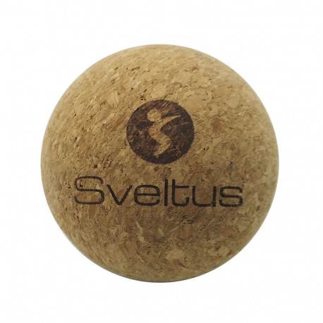 Massage ball SVELTUS 0477 6,5cm Cork