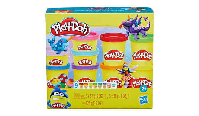 PLAY-DOH colorful compound 9 pack