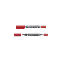 Double-tip marker Staedtler Lumocolor DUO 348 0,6/1,5mm red