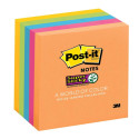 Бумага для заметок 76x76 мм POST-IT 654 Super Sticky Boost 5x90 листов