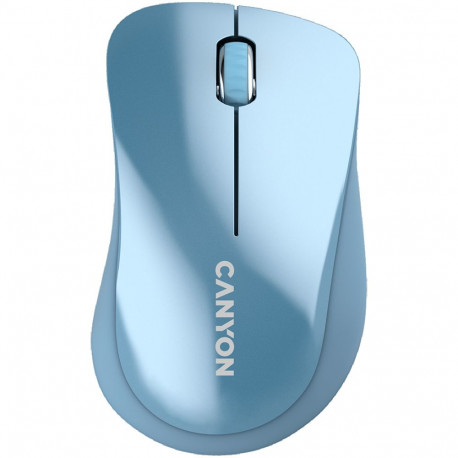 CANYON MW-11, 2.4 GHz Wireless mouse ,with 3 buttons, DPI 1200, Battery:AAA*2pcs ,Blue67*109*38mm 0.