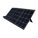 Foldable solar charger 120W, 2xUSB, QC3.0, with adapters