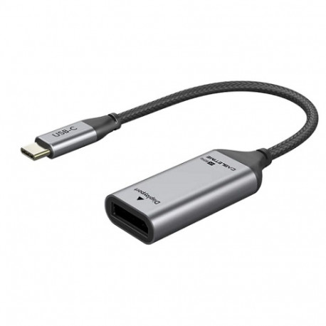 Adapter USB-C (M) - DisplayPort (F), 4K/60Hz, with gold-plated connectors