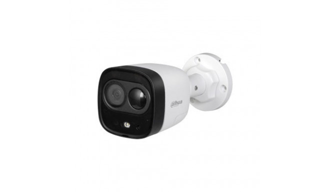 HD-CVI, TVI, AHD, CVBS camera cylindrical 2MP LED up to 20m. 1/2.7" 2.8mm 111°, PIR 10m., int. mic.