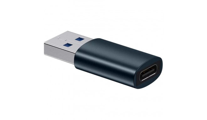 Baseus Ingenuity USB-A to USB-C adapter OTG (blue)