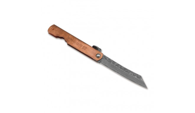 Higo Irogane Damascus Knife