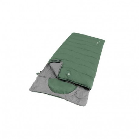Outwell Contour Lux XL Sleeping Bag, Left zipper, Green