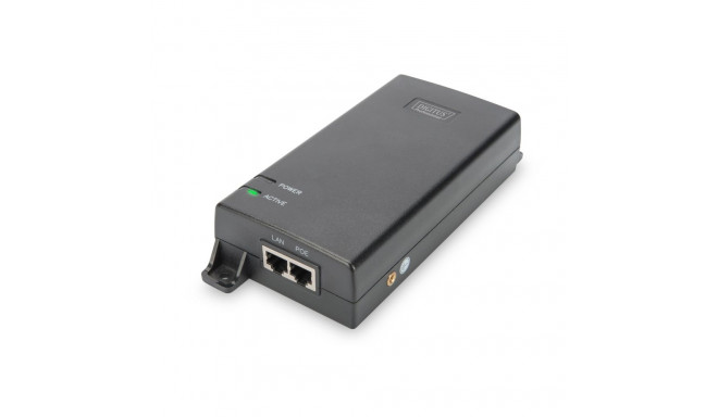 Digitus Gigabit Ethernet PoE Ultra Injector, 802.3af/at, 60 W