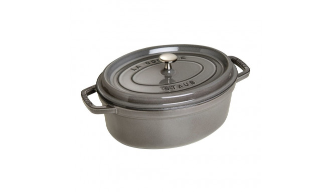 STAUB ovaalne malmpott 3.2l grafiit