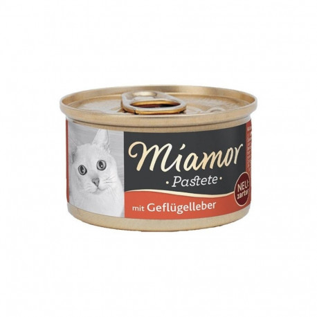 MIAMOR Lihapasteet linnuliha ja maksaga - kassimaius - 85g