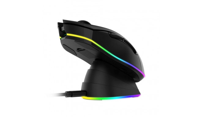 Wireless gaming mouse + charging dock Dareu EM901X 2.4G (black)