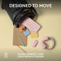 Logitech Pebble 2 M350s Belaidė pelė, RF Wireless + Bluetooth, 4000 DPI, Tonal Rose