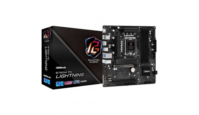 ASRock B760M PG LIGHTNING motherboard