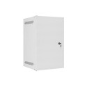 RACK CABINET 10" WALL-MOUNT 9U/280X310 FOR SELF-ASSEMBLY WITH METAL DOOR GREY LANBERG (FLAT PACK)