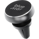 BLUE STAR ROUND MAGNETIC air vent car holder black