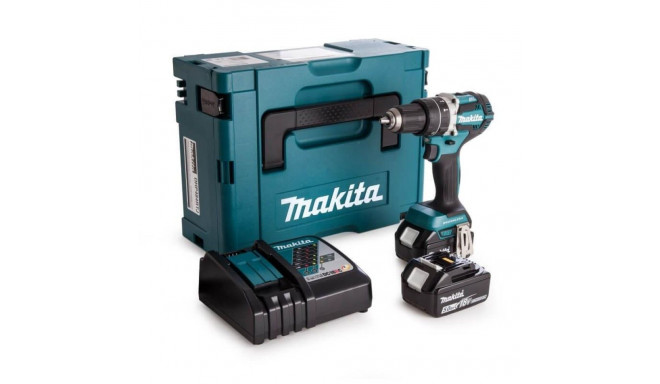 CORDLESS HAMMER DRILL DHP484RTJ 18V 2X5