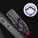 Rockbros FK338 bicycle holder for water bottle - blue and purple