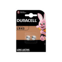 Patareid LR43 DURACELL 2tk