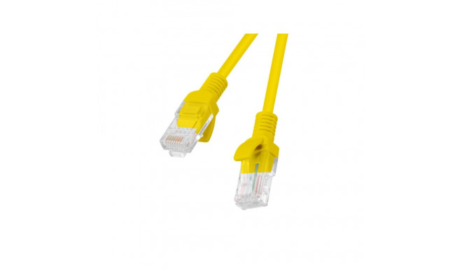 PATCHCORD CAT.6 UTP 2M YELLOW FLUKE PASSED LANBERG