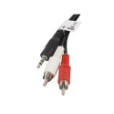 Lanberg kaabel Minijack 3.5mm (M) 3pin - 2xRCA (Chinch) (M) 2m