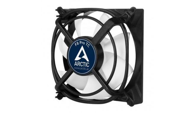 ARCTIC F8 Pro TC - 3-Pin Temperature-controlled fan with Pro case