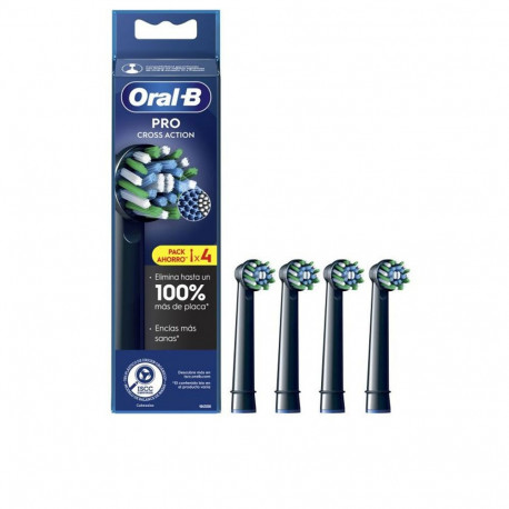 Oral-B hambaharja otsikud Pro Cross Action 4 tk, must