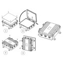 Installation box 250x253x100mm