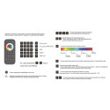 RT10 Remote Control, 4 Zones RGB/RGBW + CCT