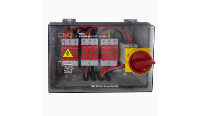 PV disconnect panel, DC 3in-3out, IP66