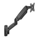 17"-32" monitor spring wall mount, black