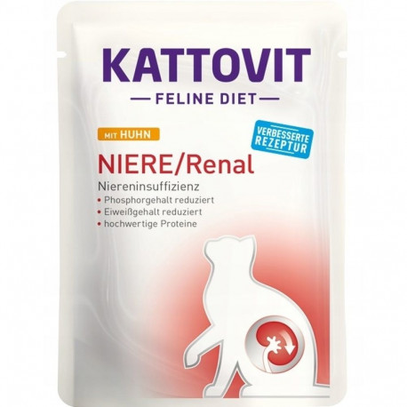 KATTOVIT Feline Diet Niere/Renal kana märg kassitoit 85g