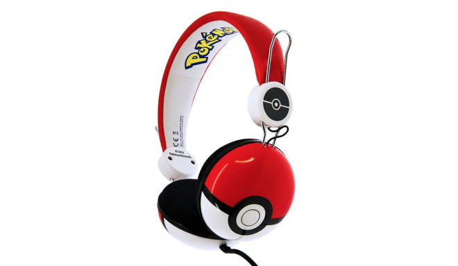 Wired headphones for Kids OTL Pokemon Pokeball Dome (red)