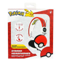 Wired headphones for Kids OTL Pokemon Pokeball Dome (red)