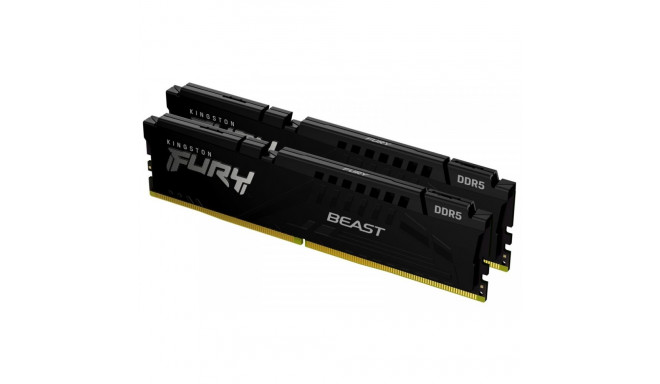 Memory DDR5 Fury Beast 16GB(2*8GB)/6000 CL30 XMP black